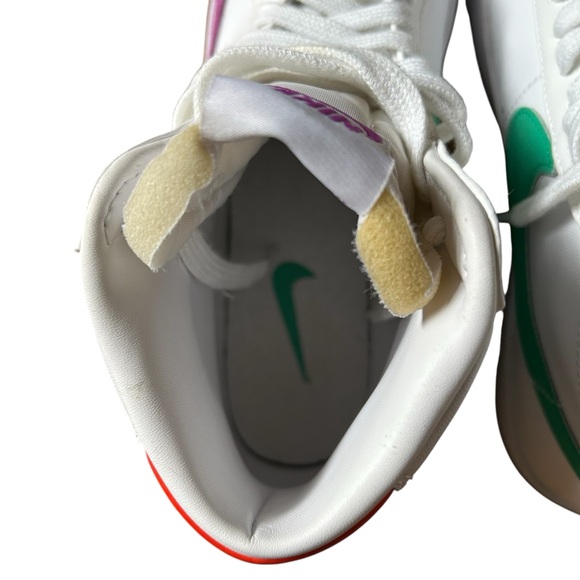 Nike Blazer Mid 77 Women's Multicolor High-Top Sneakers Size 8 - Picture 10 of 10